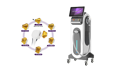 How is the diode laser hair removal machine work ?